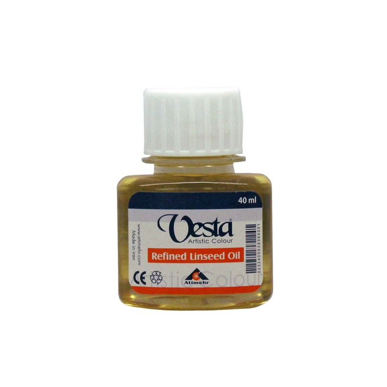 روغن بزرک وستا Refined Linseed Oil Vesta 40mil
