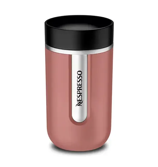 تراول ماگ نسپرسو رنگ صورتی تراکوتا مدل Terracotta