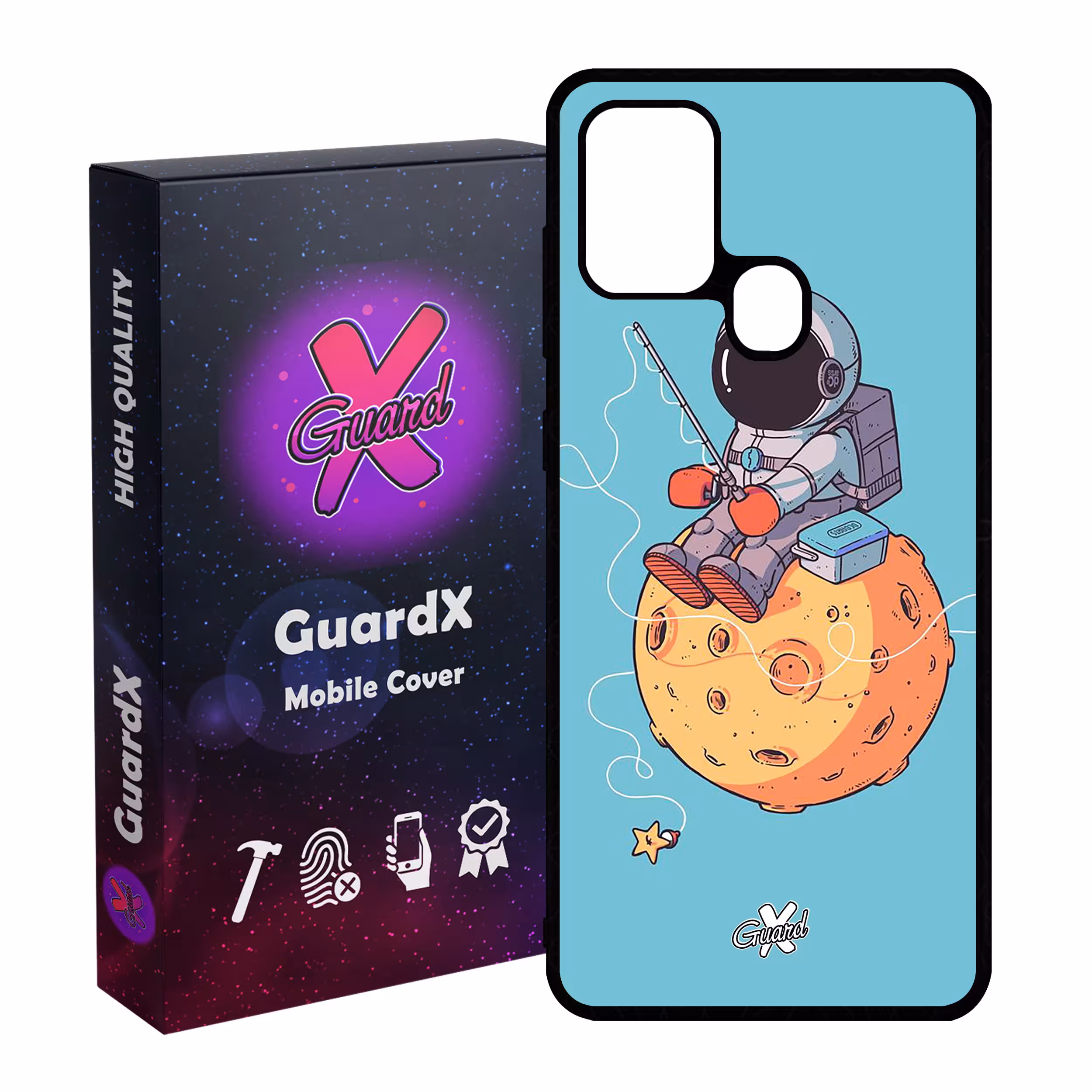 کاور گارد ایکس طرح Galaxy مدل Glass10042 مناسب برای گوشی موبایل سامسونگ Galaxy A21s