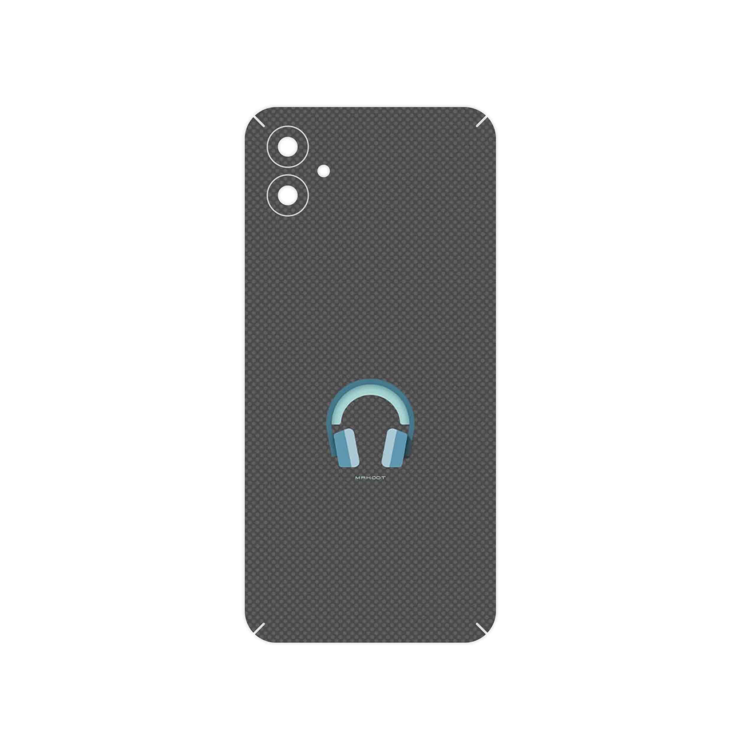 برچسب پوششی ماهوت مدل Minimal Headphone Icon مناسب برای گوشی موبایل سامسونگ Galaxy A04e