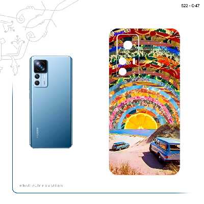 برچسب پوششی ماهوت مدل Collage of Orange Sky مناسب برای گوشی موبایل شیائومی 12T Pro