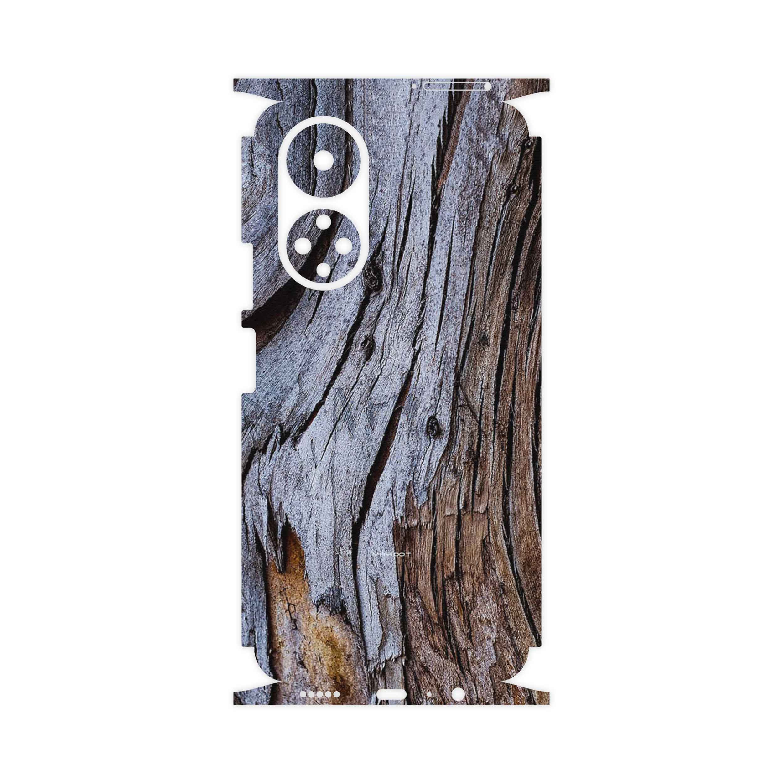 برچسب پوششی ماهوت مدل Wood Texture 7-FullSkin مناسب برای گوشی موبایل آنر X7