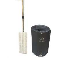 تی تخت گرد سطل دار 3 یدک ws مشکی