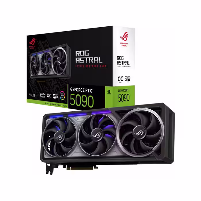 کارت گرافیک ایسوس مدل ROG Astral GeForce RTX 5090 32GB GDDR7 OC - دوسو آی تی