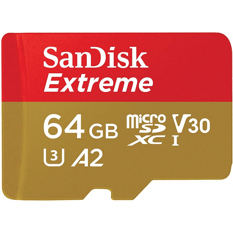 مموری کارت Micro SD کلاس U3 10 سن دیسک مدل SDSQXA2 ظرفیت 64 گیگابایت