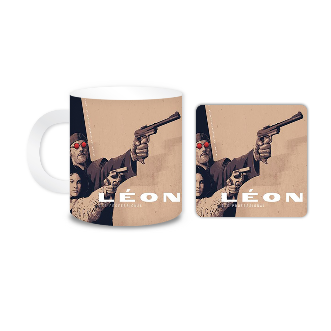 ماگ مدل لئون کد 1134 به همراه زیر لیوانی