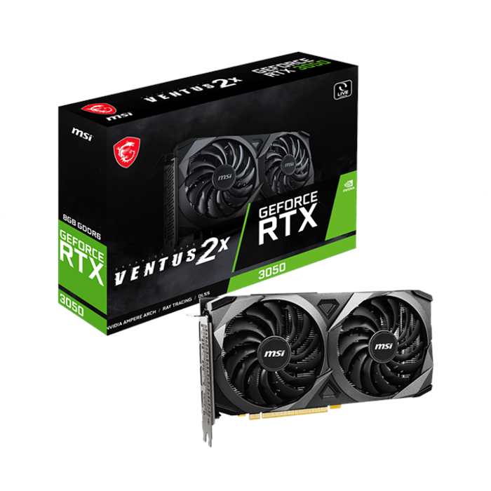 کارت گرافیک ام اس آی GeForce RTX™ 3050 VENTUS 2X 8G