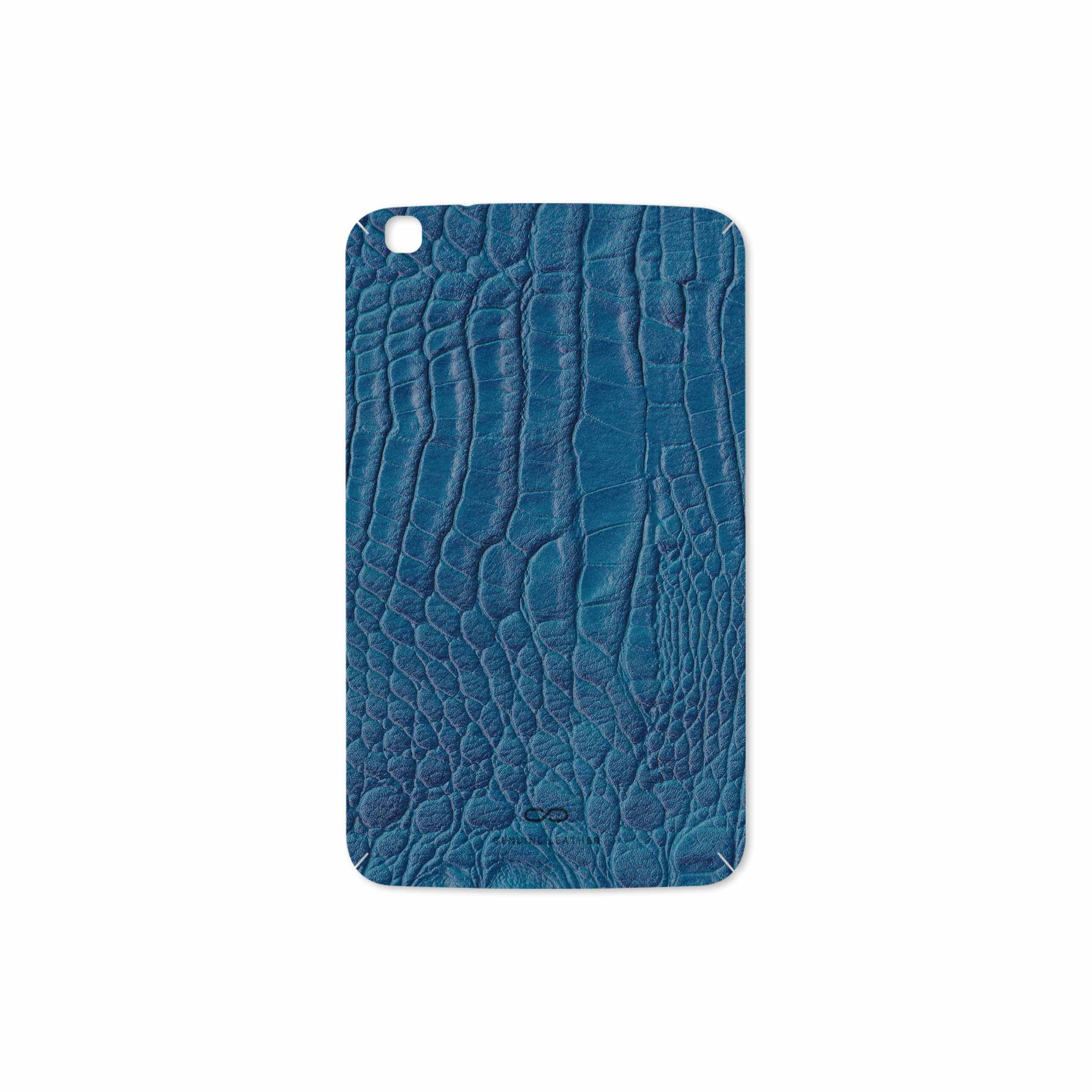برچسب پوششی ماهوت مدل Blue-Crocodile-Leather مناسب برای تبلت سامسونگ Galaxy Tab 3 8.0 2013 T310