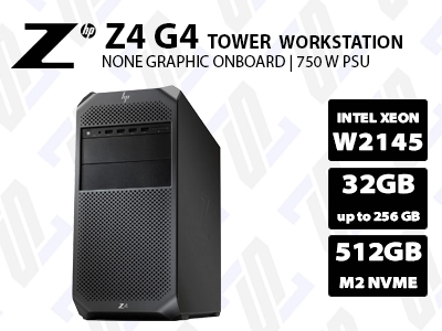 کیس ورک استیشن استوک HP Z4 G4 Tower Workstation پردازنده XEON