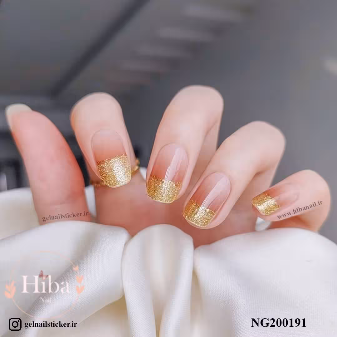 استیکر ژله ای کاشت ناخن (نیل رپ)_کد NG200191