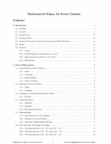 خرید و دانلود نسخه کامل کتاب Vector Calculus