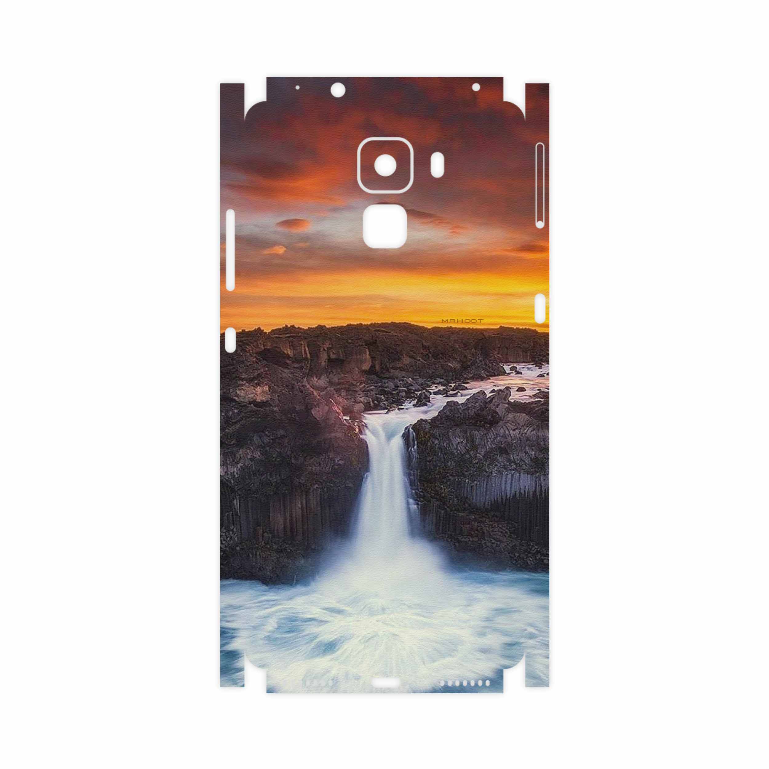 برچسب پوششی ماهوت مدل Waterfall-FullSkin مناسب برای گوشی موبایل آنر 7