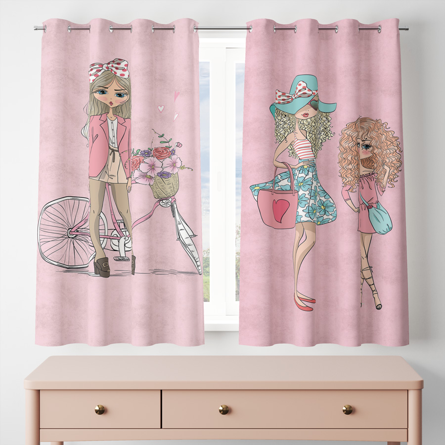 پرده مدل مخمل پانچی کد 8463 سایز 200x140 سانتی متر 