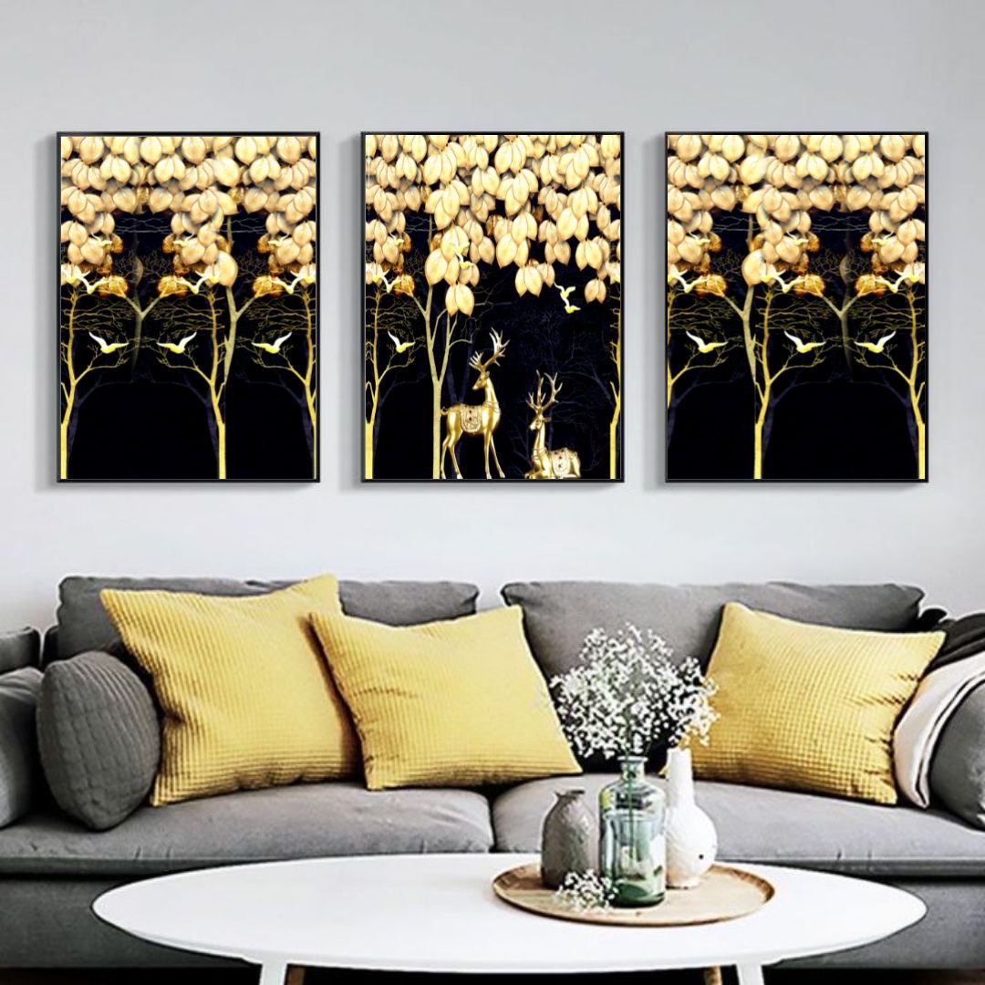 تابلو مدل دکوراتیو کد 1033 بسته 3 عددی