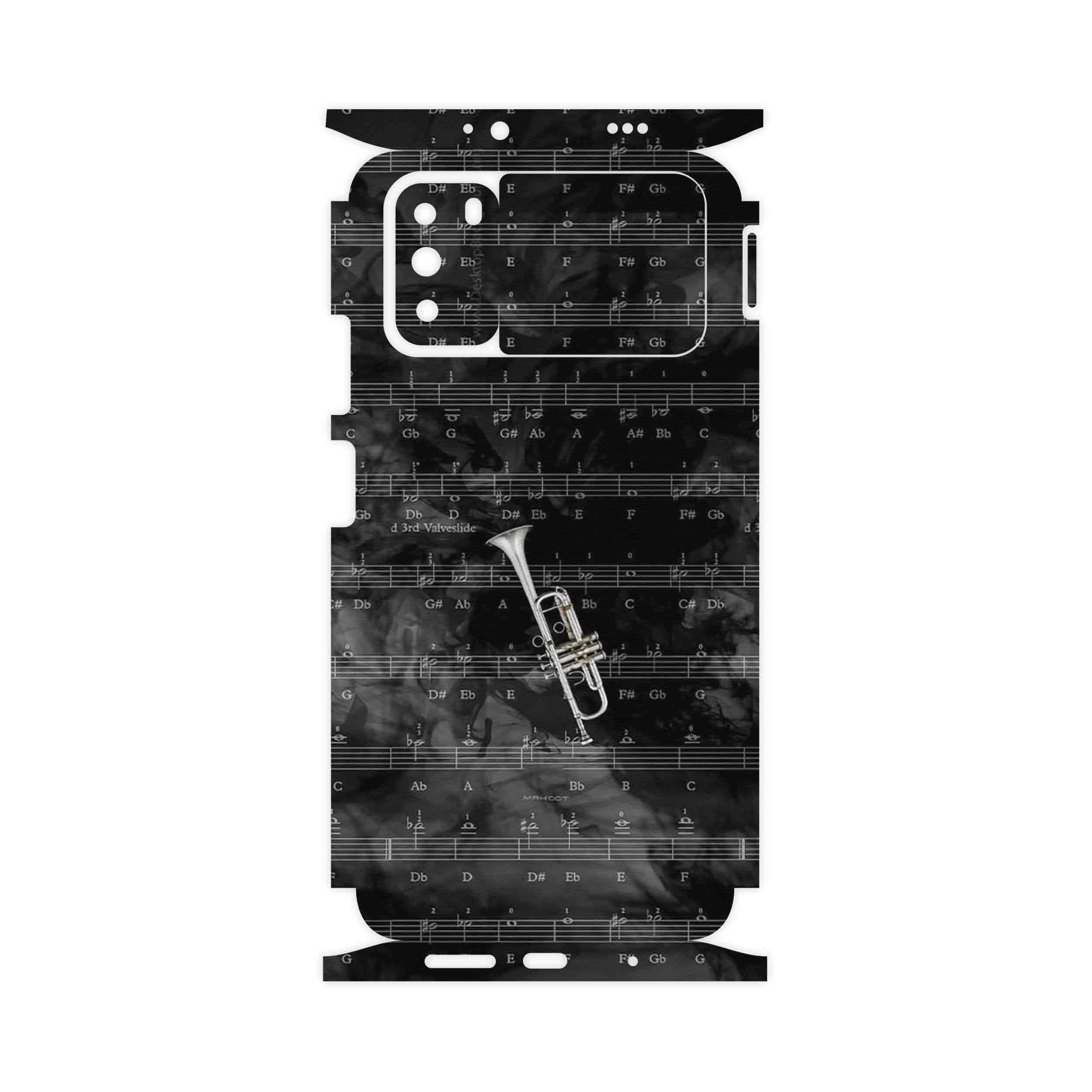 برچسب پوششی ماهوت مدل Trumpet-FullSkin مناسب برای گوشی موبایل شیائومی Poco M3