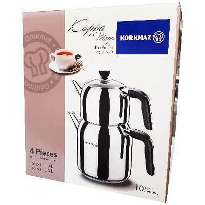 ست کتری و قوری کرکماز مدل KAPPA MEGA کد A079-01 گنجایش 3 لیتر