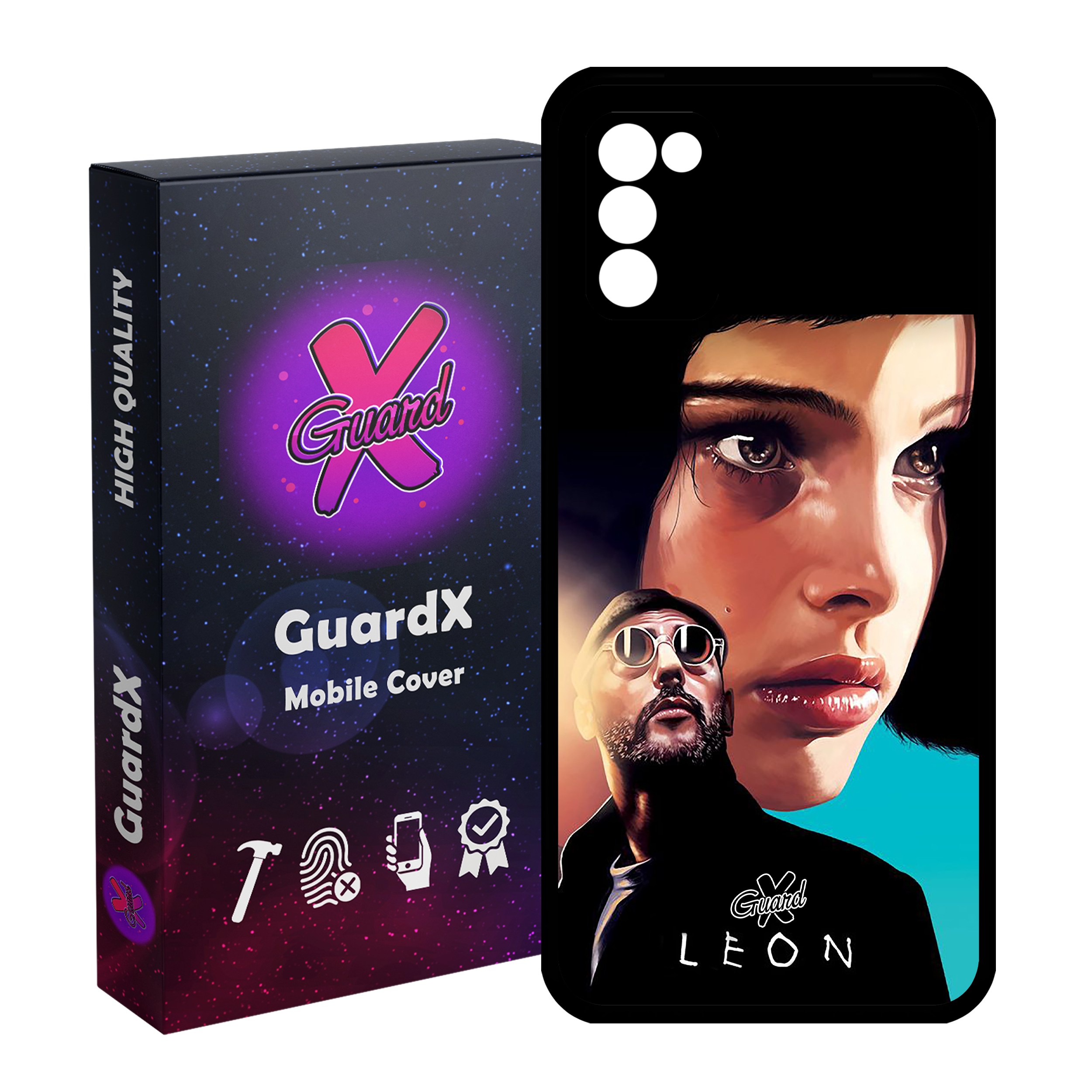 کاور گارد ایکس طرح Leon مدل 10322 مناسب برای گوشی موبایل سامسونگ Galaxy A03s