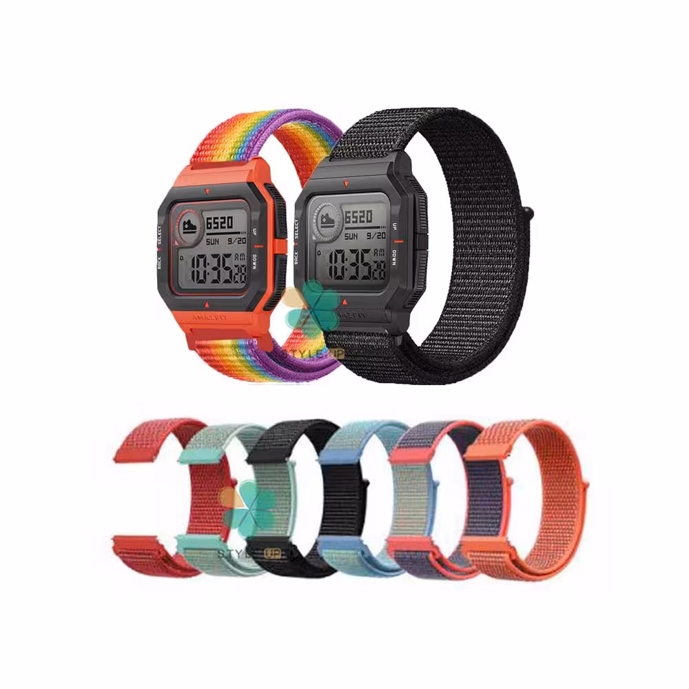 بند ساعت شیائومی Xiaomi Amazfit Neo مدل نایلون لوپ