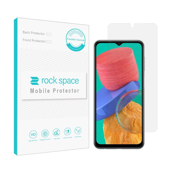 گلس سامسونگ M33 5G مدل نانو هیدروژل شفاف برند راک اسپیس کد S