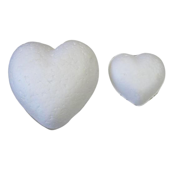 آویز تزیینی مدل یونولیت طرح قلب کد 116 بسته دو عددی