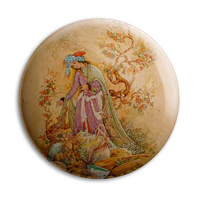 پیکسل پرمانه طرح نقاشی مینیاتوری کد pm.5977