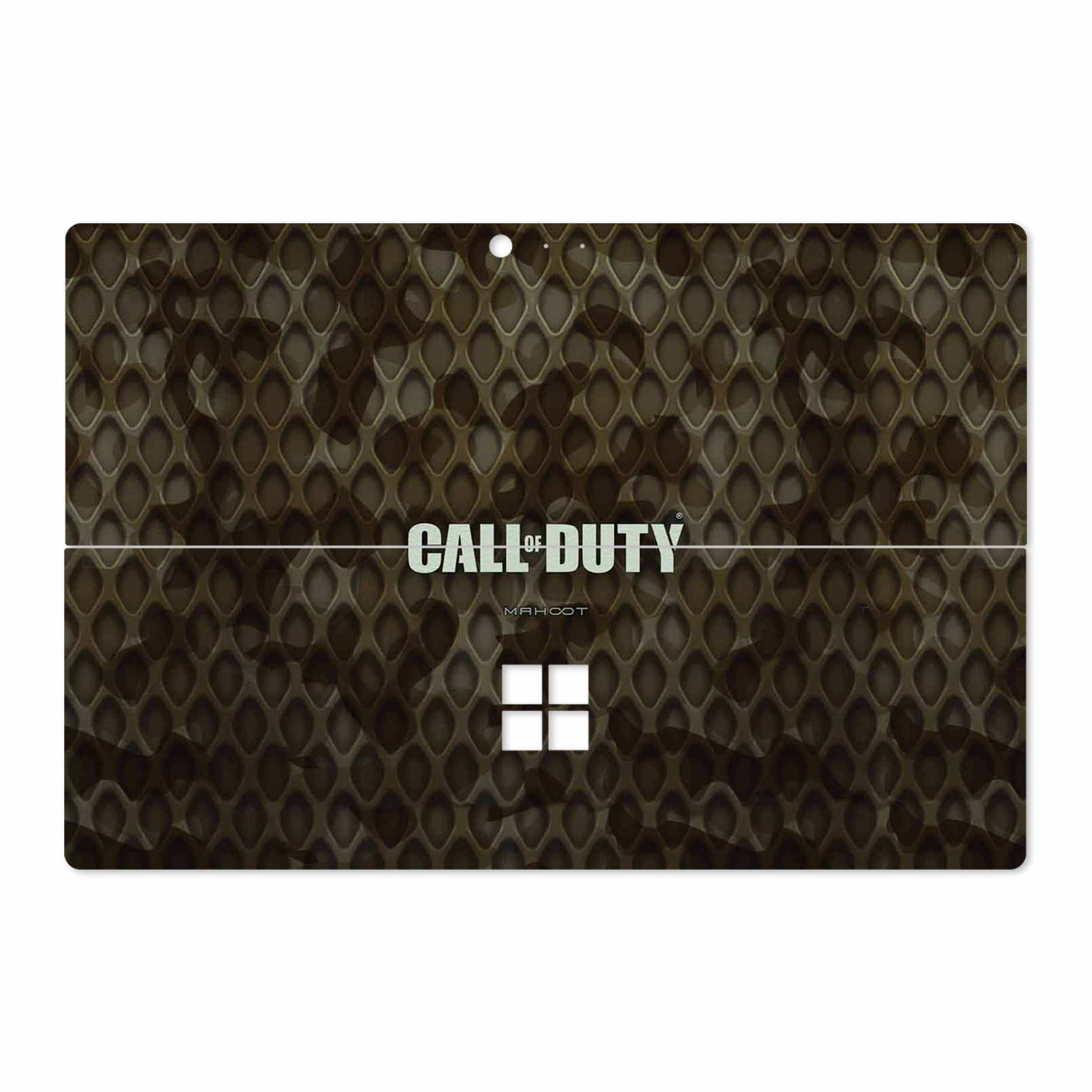برچسب پوششی ماهوت مدل Call-of-Duty-Game مناسب برای تبلت مایکروسافت Surface Pro 4 2015