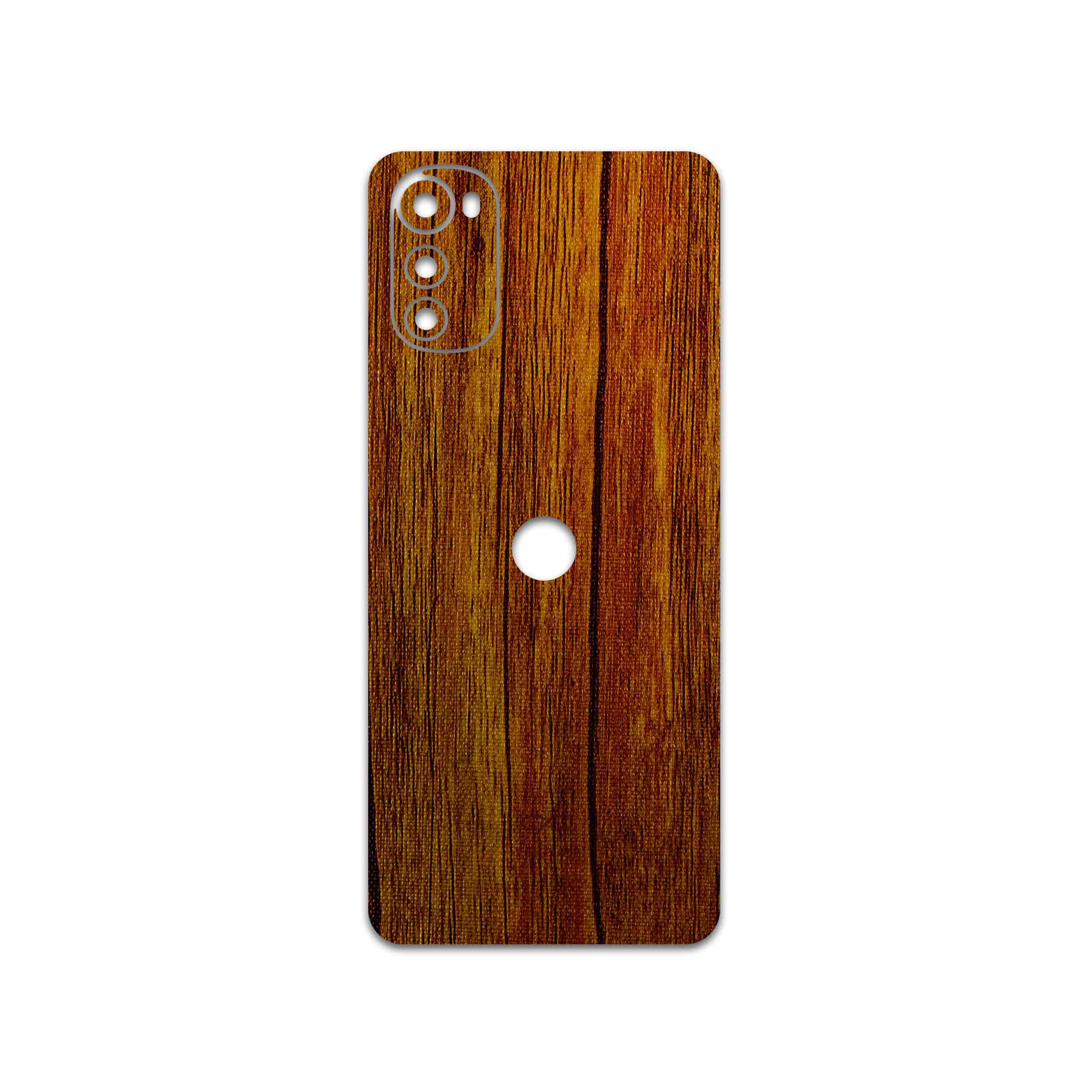 برچسب پوششی ماهوت مدل Orange-Wood مناسب برای گوشی موبایل موتورولا Moto E32s