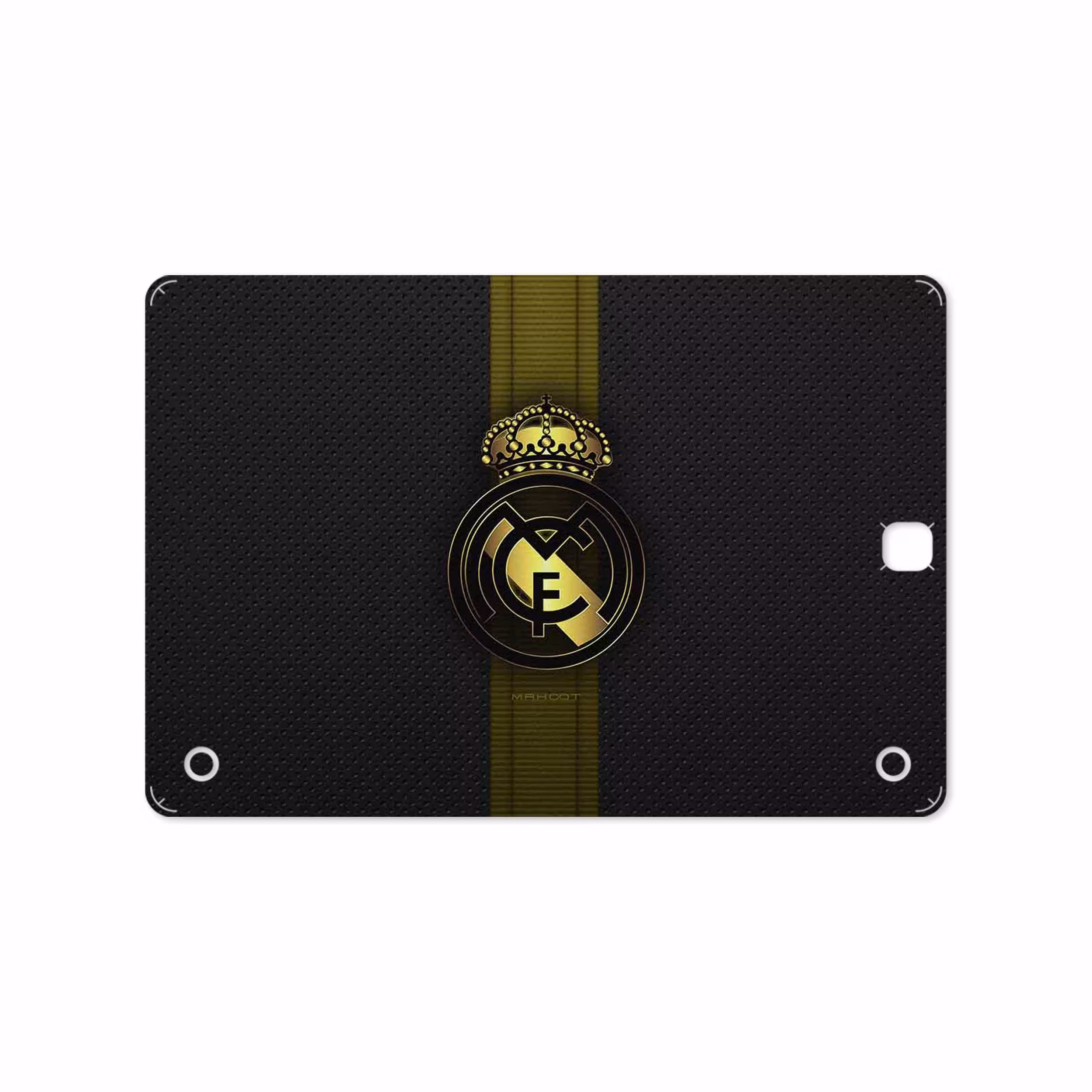 برچسب پوششی ماهوت مدل Real-Madrid-2 مناسب برای تبلت سامسونگ Galaxy Tab A 9.7 2015 T555
