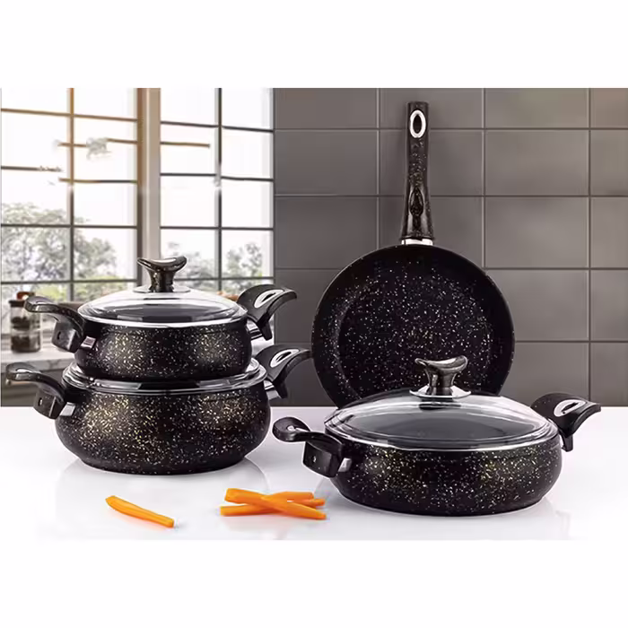 سرویس پخت و پز 7 پارچه لینس مدل Guves