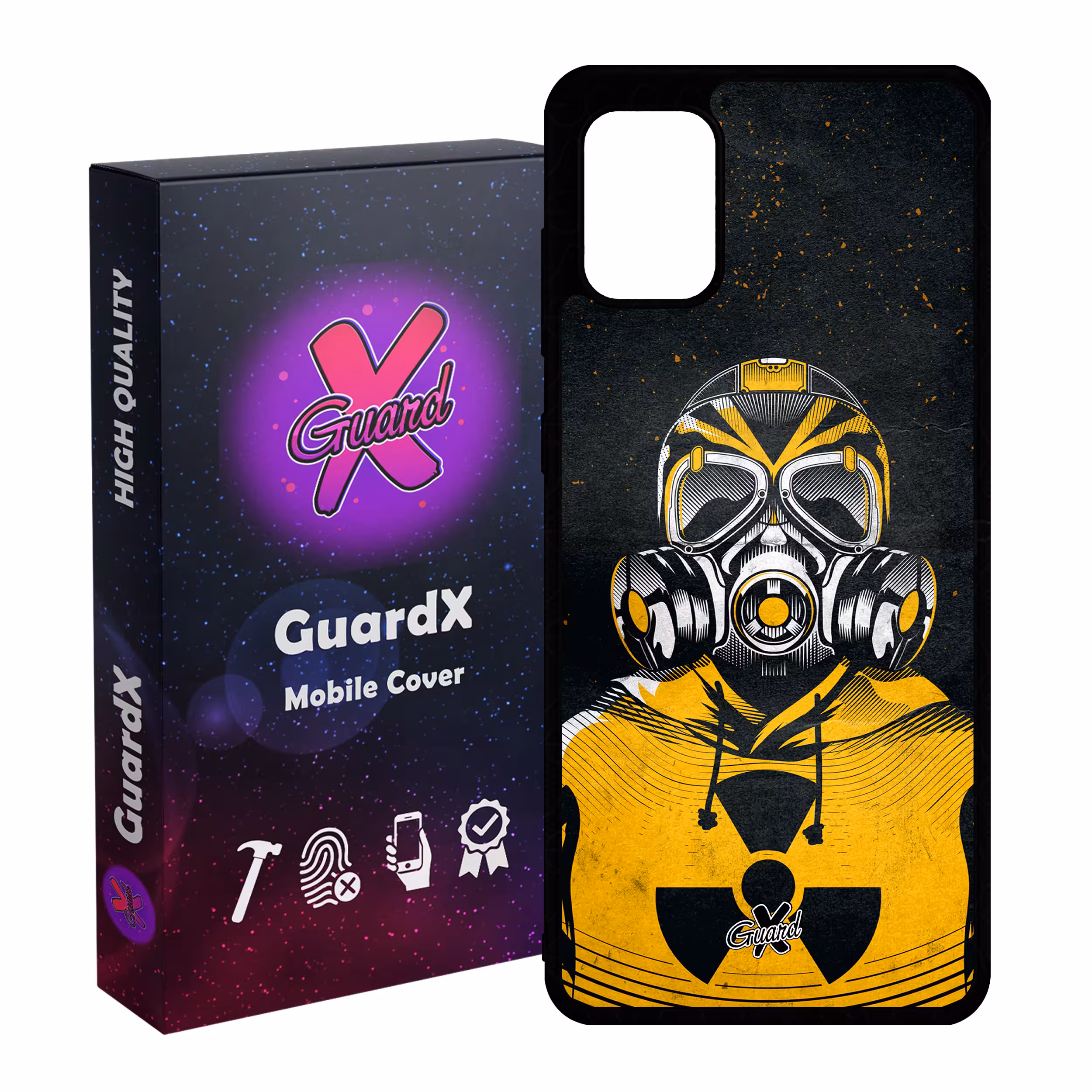 کاور گارد ایکس طرح Mask مدل Glass10164 مناسب برای گوشی موبایل سامسونگ Galaxy A31