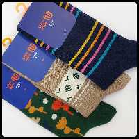 جوراب زنانه ساق بلند نخی joopa