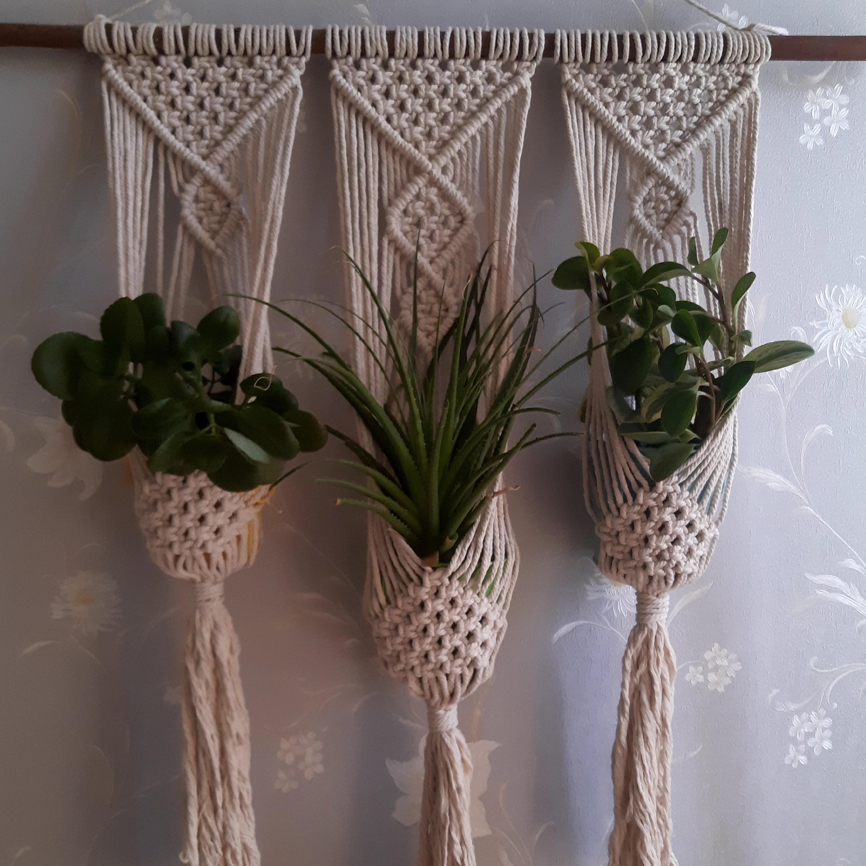 آویز گلدان سه تایی 