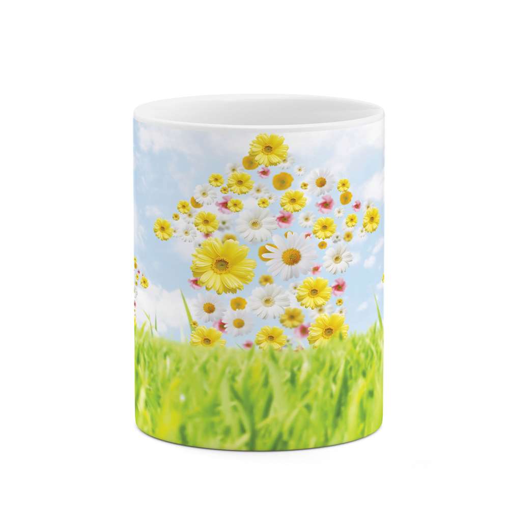 ماگ طرح گل مدل mgs05599