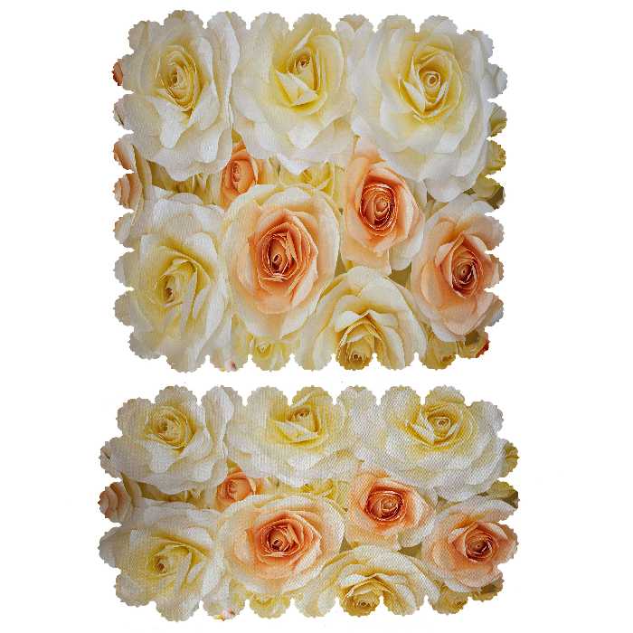 ست رومیزی 2 تکه طرح رز کد 5593