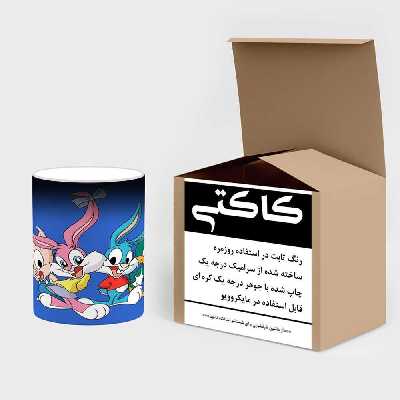 ماگ حرارتی کاکتی طرح کارتون Looney Tunes مدل mgh22724