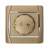 کلید دیمر روشنایی آسیا الکتریک مدل سیلور