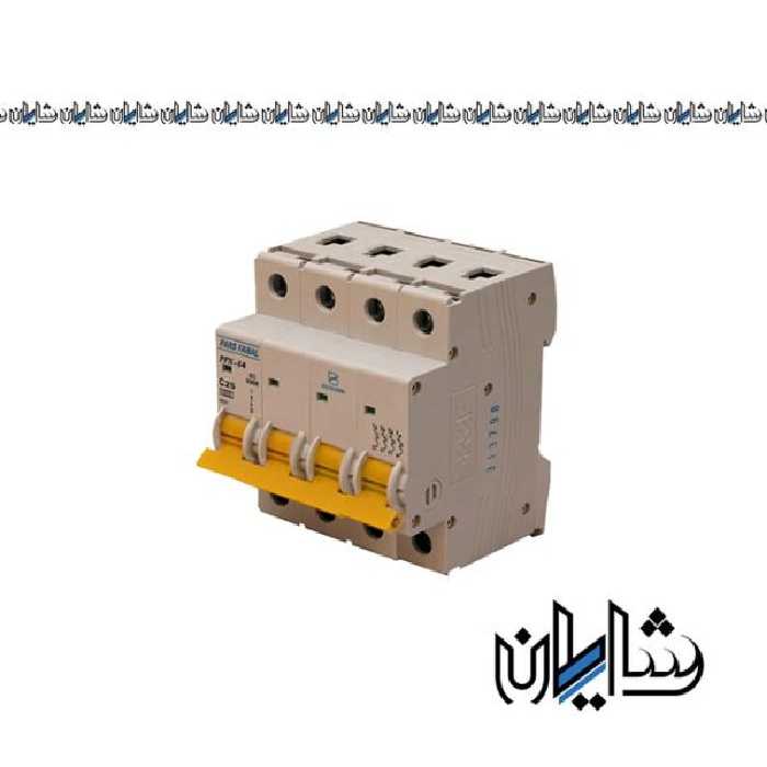 کلید مینیاتوری 16 آمپر چهار پل پارس فانال مدل PFN(10K)-4P