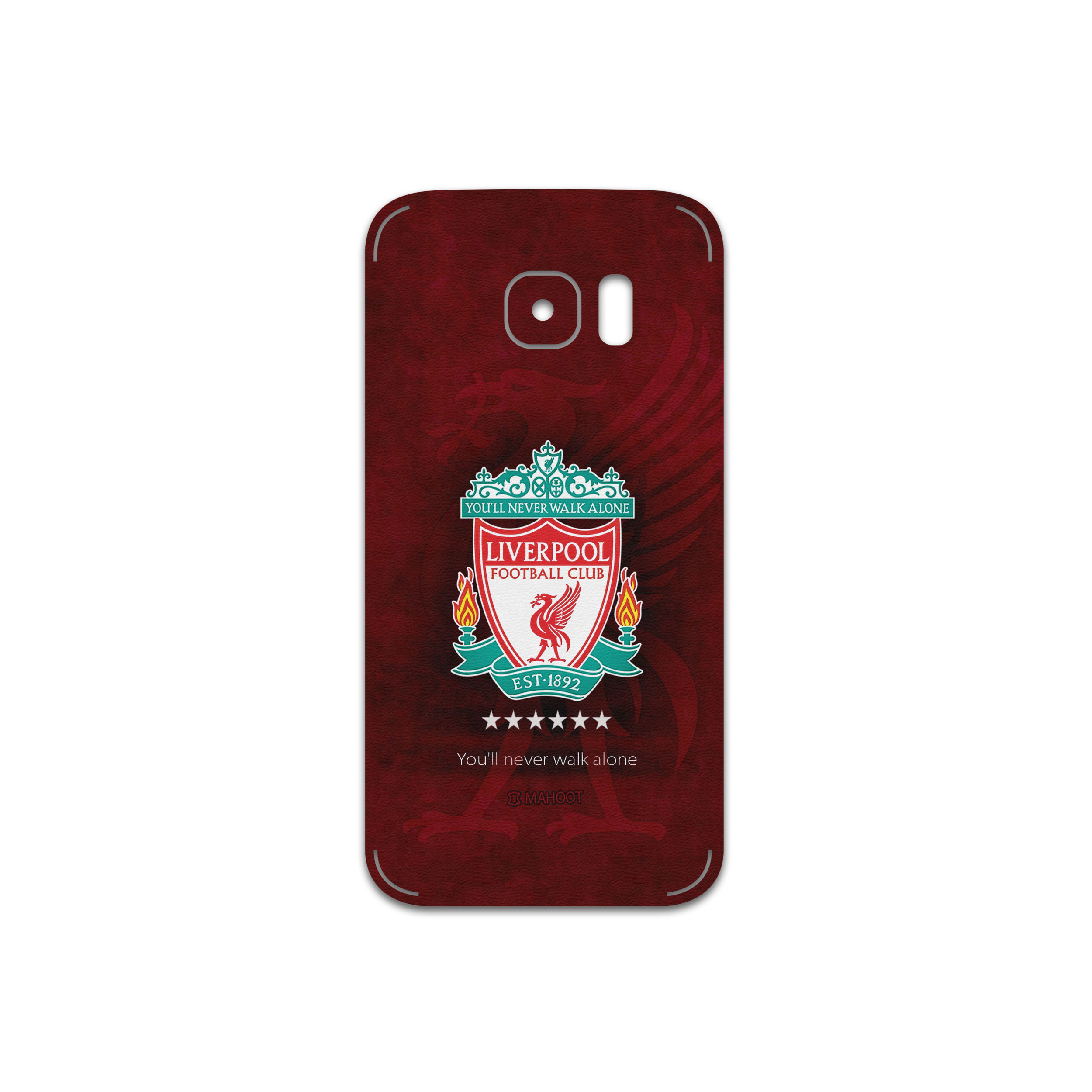 برچسب پوششی ماهوت مدل Liverpool-FC مناسب برای گوشی موبایل سامسونگ Galaxy S7
