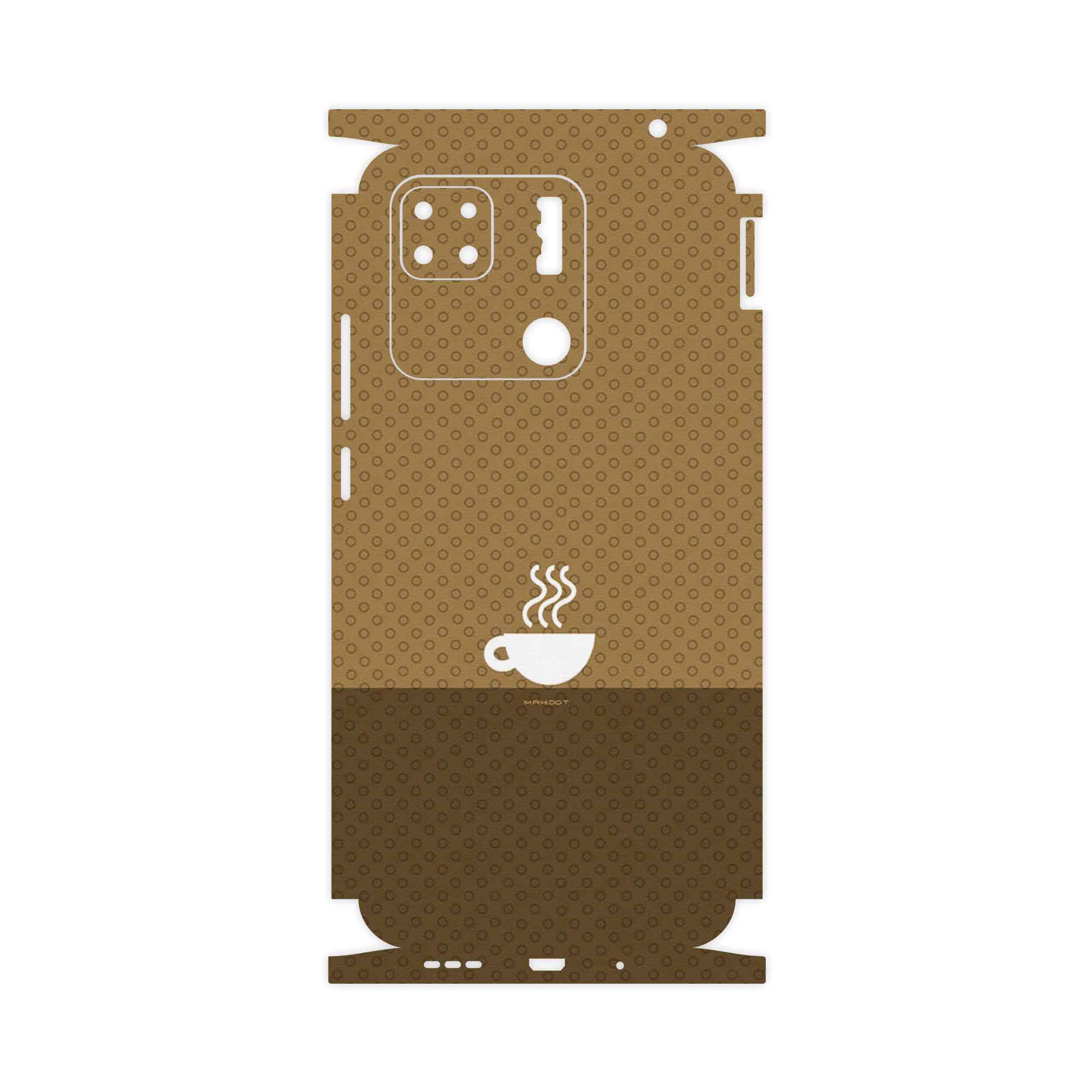 برچسب پوششی ماهوت مدل Minimal Cup of Coffee Icon-FullSkin مناسب برای گوشی موبایل شیائومی Redmi 10A