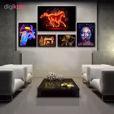 تابلو بکلیت مدل A01 مجموعه 5 عددی