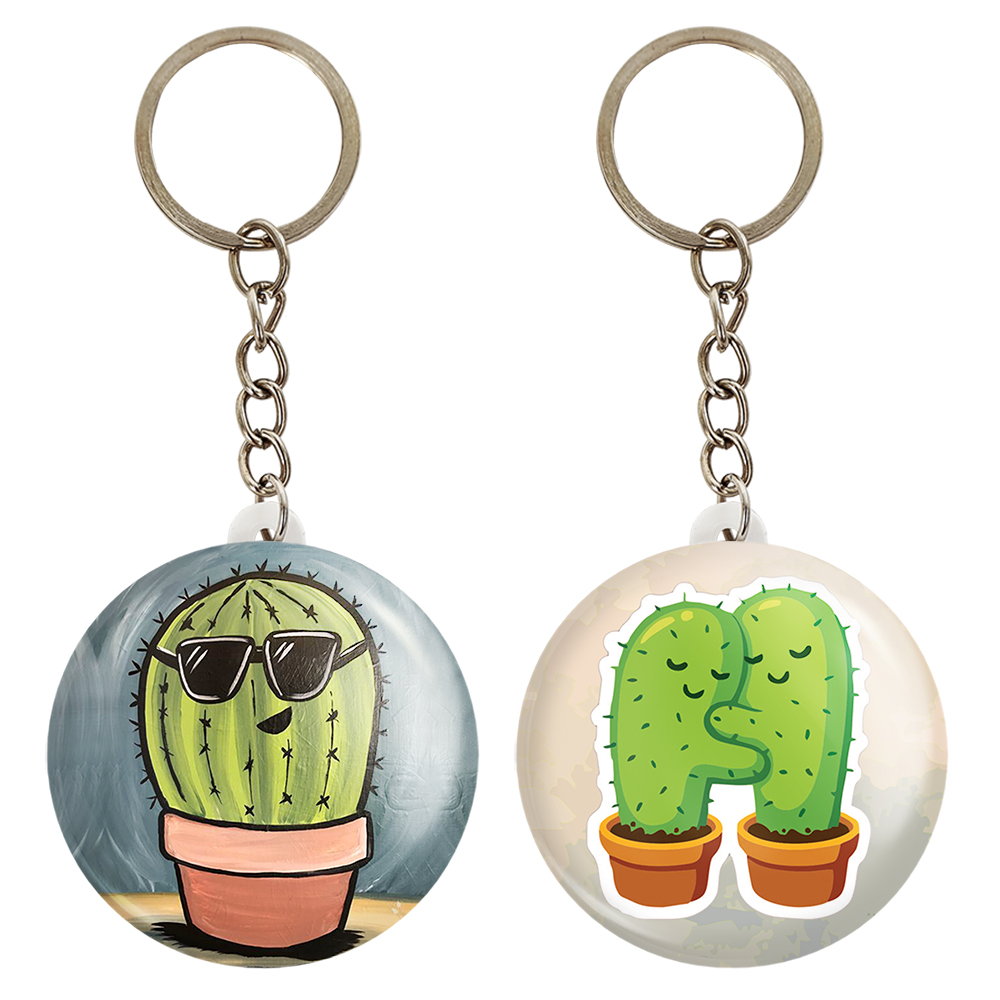 جاکلیدی خندالو مدل کاکتوس کد 52745276 مجموعه 2 عددی