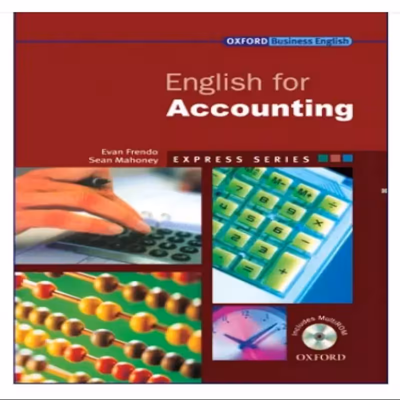 English For Accounting کتاب