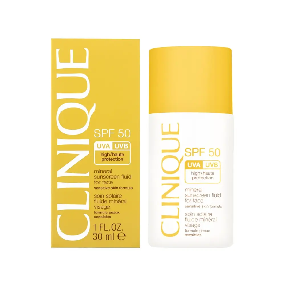 ضد آفتاب فلوئید مینرال کلینیک 30میل - فروشگاه میرکمالی