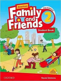 American Family and Friends 2 2nd کتاب امریکن فامیلی فرندز 2 (سایز رحلی -A4)