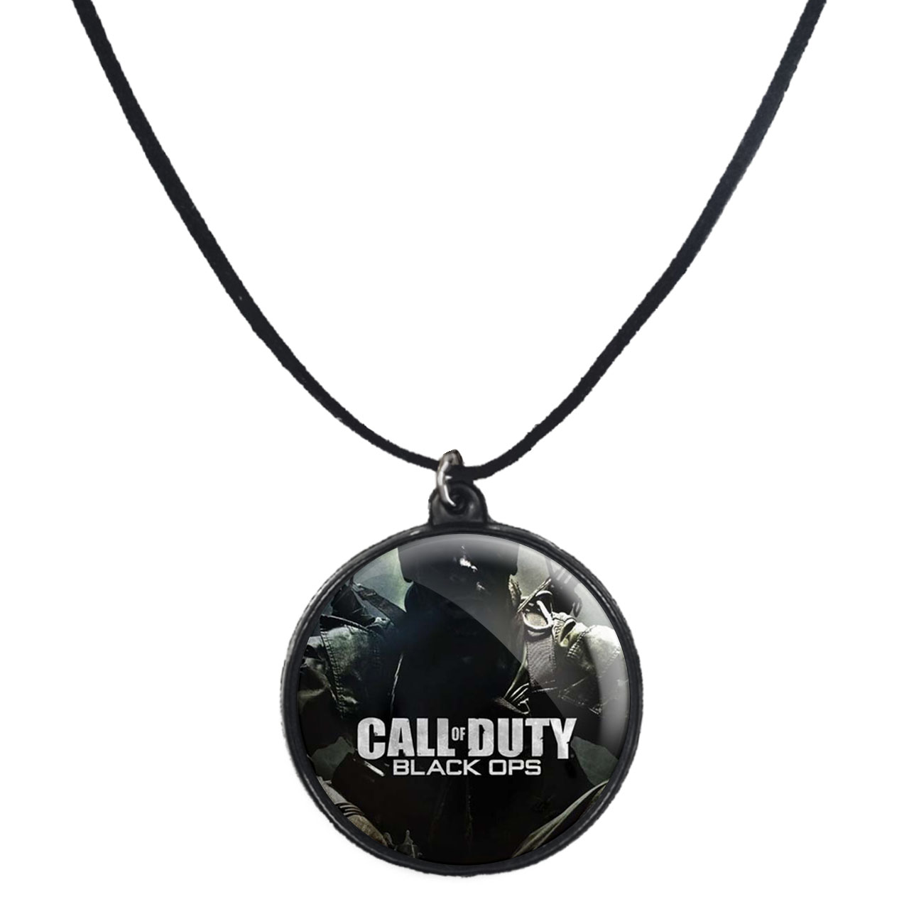 گردنبند پرمانه طرح call of duty کد pmb.7602 مدل دو طرفه