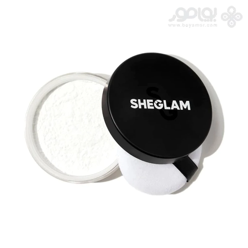 پودر بیک بی رنگ شیگلم مدل BAKED GLOW SETTING POWDER وزن 55 گرم