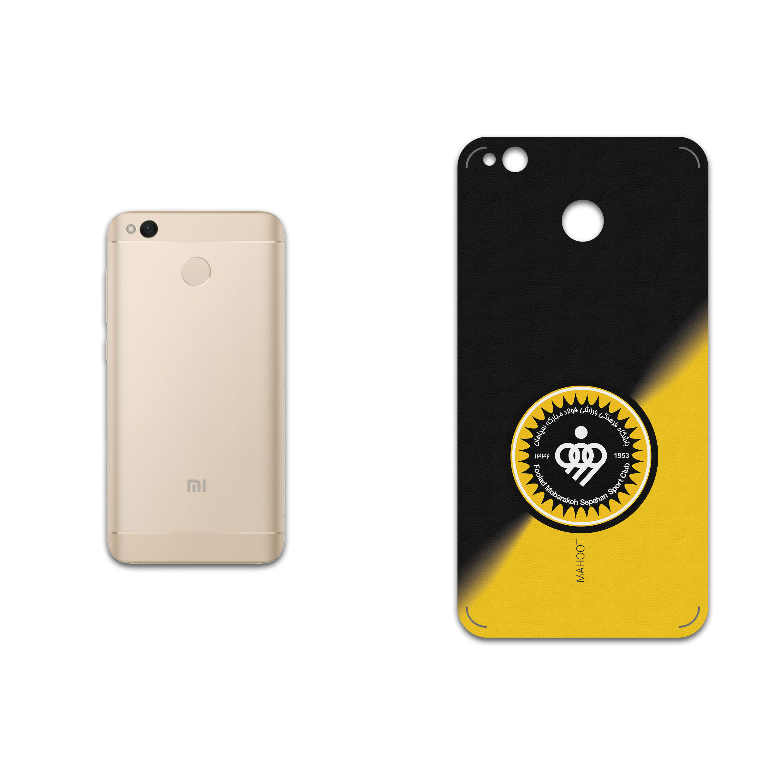 برچسب پوششی ماهوت مدل Sepahan-FC مناسب برای گوشی موبایل شیائومی Redmi 4X
