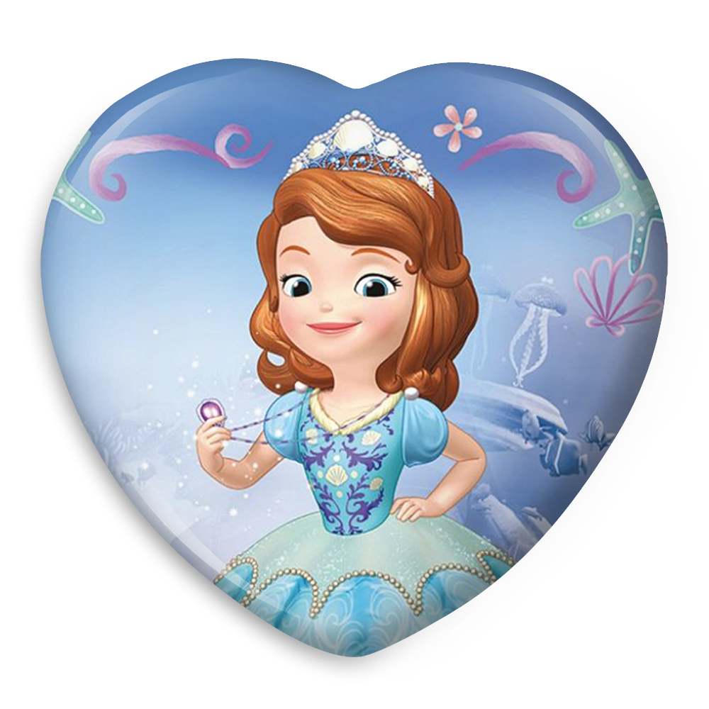 پیکسل خندالو طرح سوفیا مدل قلبی کد 12550