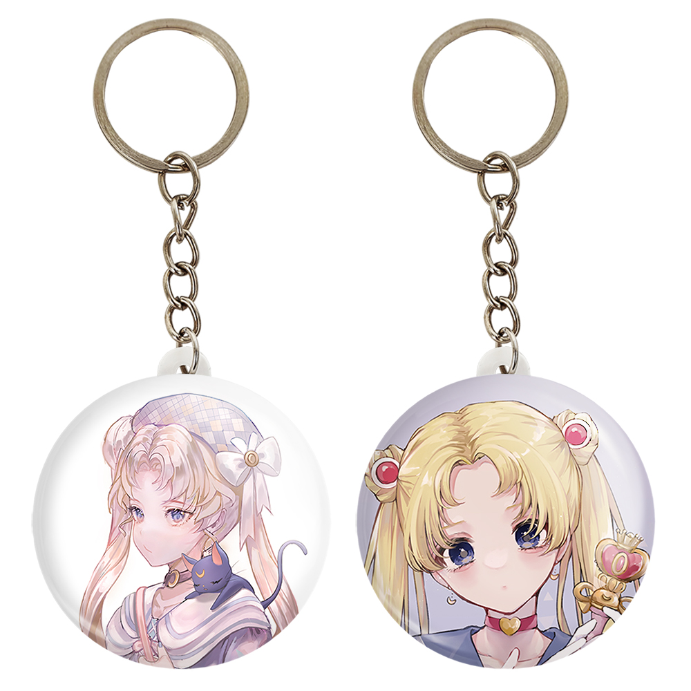 جاکلیدی خندالو مدل اوساگی تسوکینو انیمه سیلور مون کد 1741717421 مجموعه 2 عددی