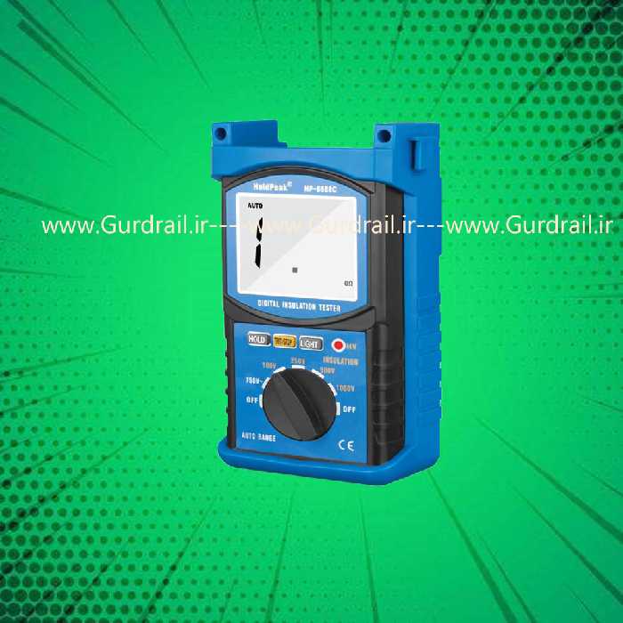 تست مقاومت عایق (میگر)دیجیتال  1000 ولت 6688C | گاردریل